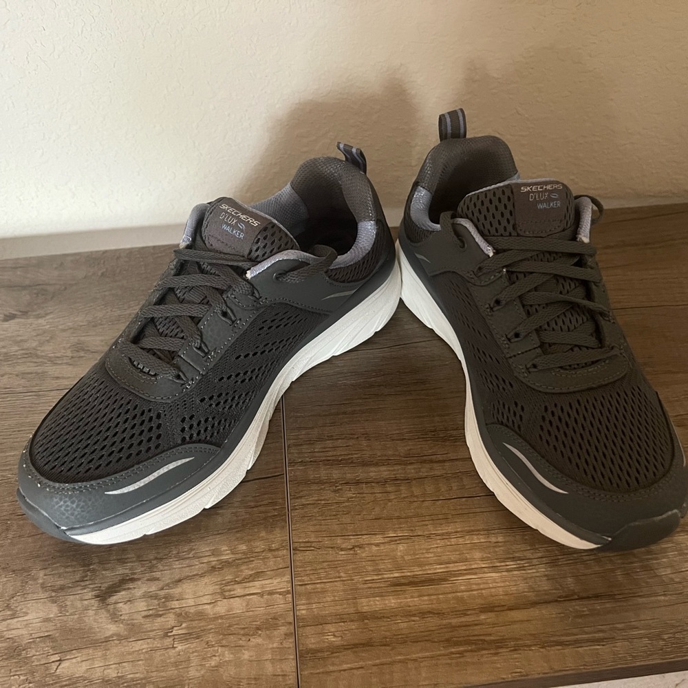 Sketcher D’lux Walker sneaker, grey - Picture 3 of 3